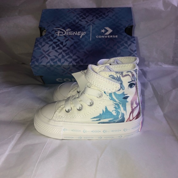 Converse Frozen 2 Chuck Taylor shoes Toddler Sz 5c - Picture 7 of 8